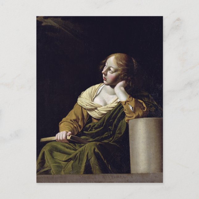 Cartão Postal Sibyl eritreia (Frente)