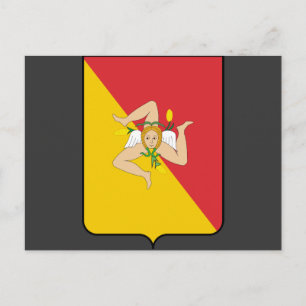 Cartão Postal Sicília, Itália