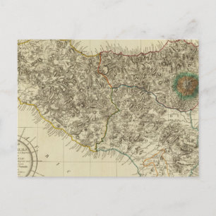 Cartão Postal Sicília, Itália