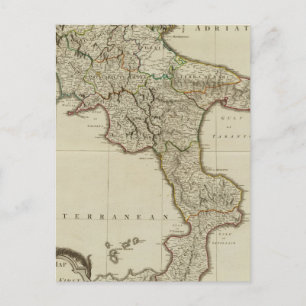 Cartão Postal Sicília, Reino de Nápoles