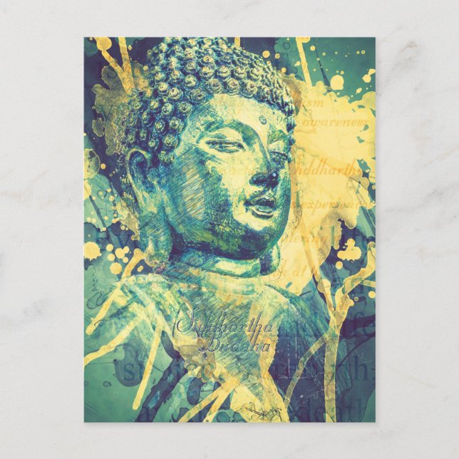 Cartão Postal Siddhartha Buddha (Frente)