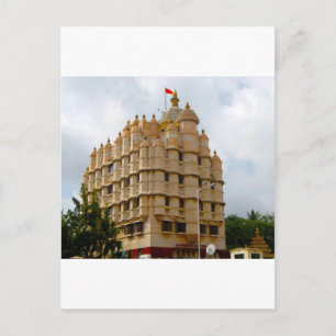 CARTÃO POSTAL SIDDHIVINAYAK TEMPLE MUMBAI ÍNDIA