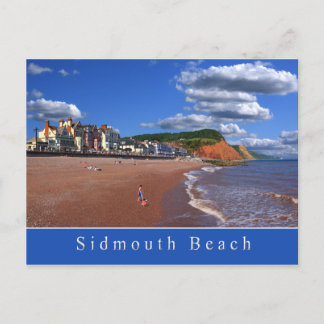 Cartão postal Sidmouth Beach
