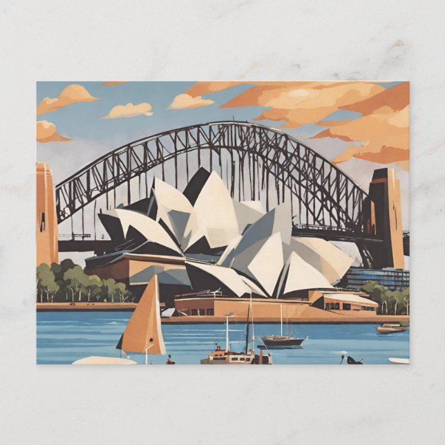 Cartão Postal Sidney (11) (Frente)