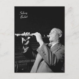 Cartão Postal Sidney Bechet