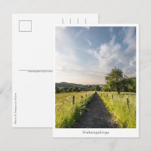 Cartão Postal Siebengebirge Alemanha