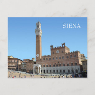 Cartão Postal Siena, Itália