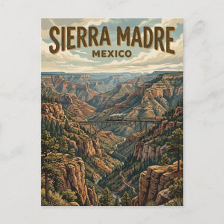 Cartão Postal Sierra Madre Occidental Mexico