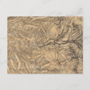 Cartão Postal Sierra Nevada adjacente ao Vale de Yosemite