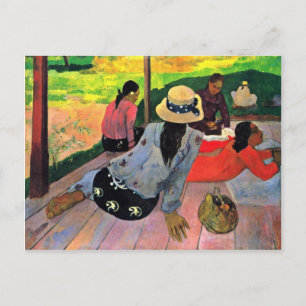 Cartão Postal Siesta De Gauguin Paul (Melhor Qualidade)