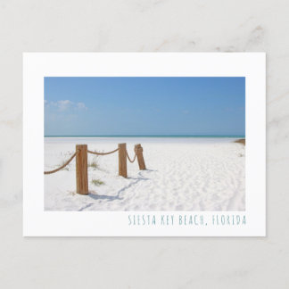 Cartão Postal Siesta Key Beach