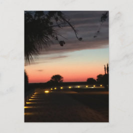 Cartão Postal Siesta Key Beach Sunset