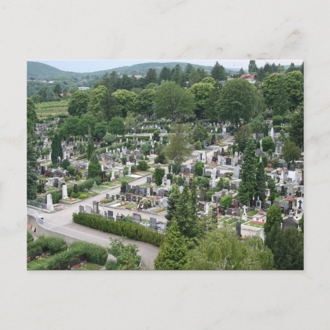 Cartão Postal Sieveringer Friedhof (Frente)