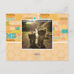 Cartão Postal Siga-me Kid