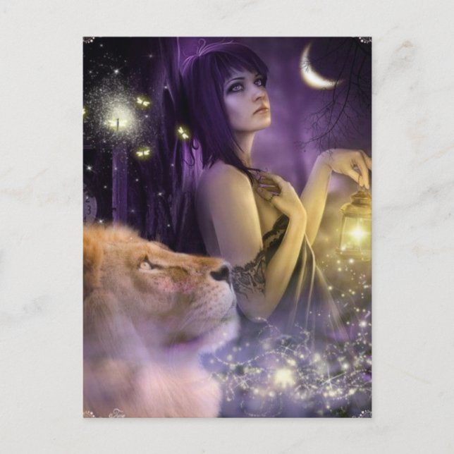 Cartão Postal Siga seus sonhos (Frente)