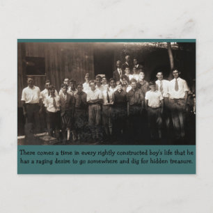 Cartão Postal Sigam-Me, Rapazes