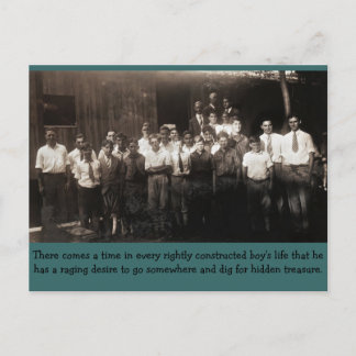 Cartão Postal Sigam-Me, Rapazes