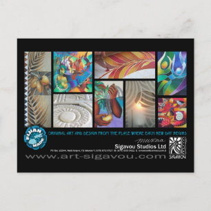 CARTÃO POSTAL SIGAVOU STUDIOS