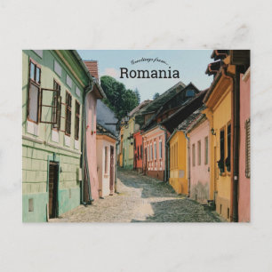Cartão Postal Sighișoara Romênia
