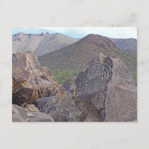 Cartão Postal Signal Hill Petroglicph - Saguaro NP - Arizona