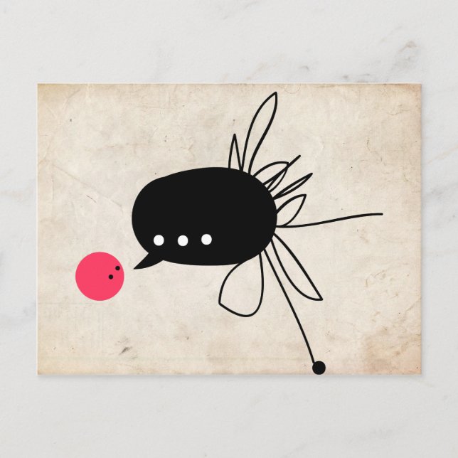 Cartão Postal Silêncio (Frente)