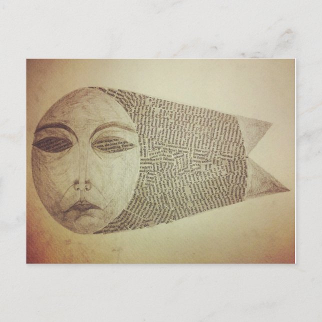 Cartão Postal silêncio (Frente)