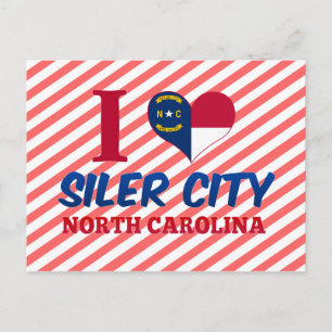 Cartão Postal Siler City, Carolina do Norte