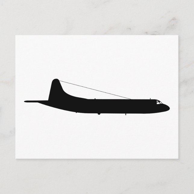 Cartão Postal Silhouette P3 Orion (Frente)