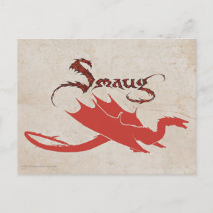 Cartão Postal Silhuette e nome SMAUG™