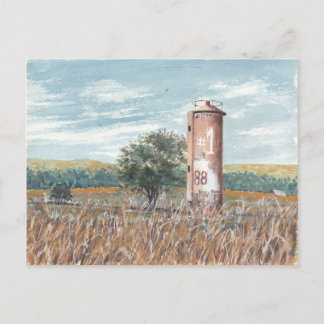 Cartão Postal Silo de Grafite