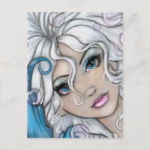 Cartão Postal "Silver and Sapphire" postcard