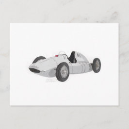 Cartão Postal Silver GP Racer