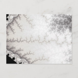 Cartão postal Silver Zigzag