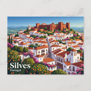 Cartão Postal Silves Portugal