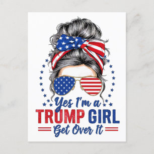 Cartão Postal Sim, eu sou uma Trump Girl