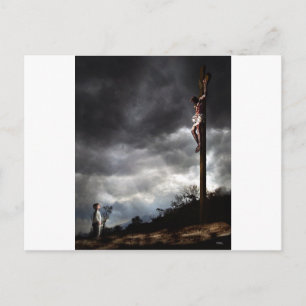 Cartão Postal Sim Jesus ama-me