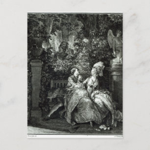 Cartão Postal Sim ou Não? 1781, gravado por N. Thomas