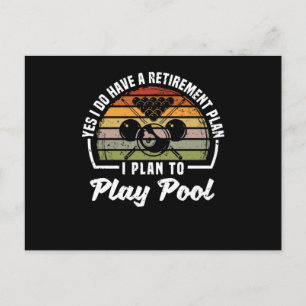 Cartão Postal Sim, tenho uma pensão.