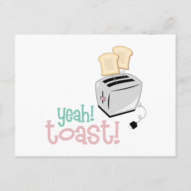 Cartão Postal Sim, Toast (Frente)