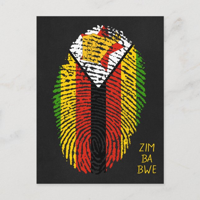Cartão Postal Simbabwe (Frente)