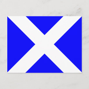 Cartão Postal Símbolo alfabético náutico - Letra M