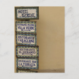 Cartão Postal Símbolo Capri