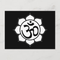 Símbolo de Aum da Flor do Lotus