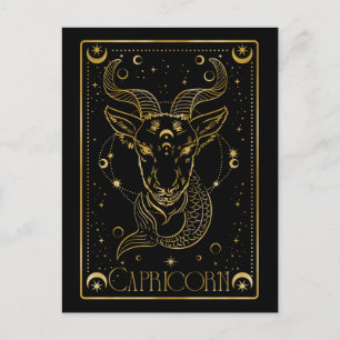 Cartão Postal Símbolo de ícone zodiaco