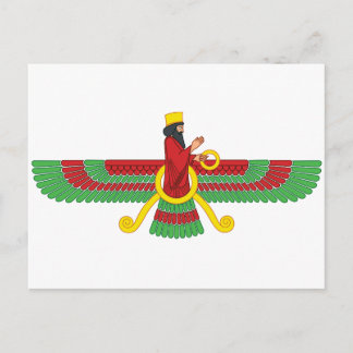 Cartão Postal Símbolo Faravahar