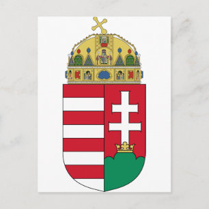 Cartão Postal Símbolo Herádico do Casaco Oficial de Armas da H