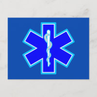 Símbolo paramédico Star Life EMS Blue