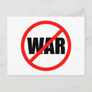 Cartão Postal Símbolo sem guerra