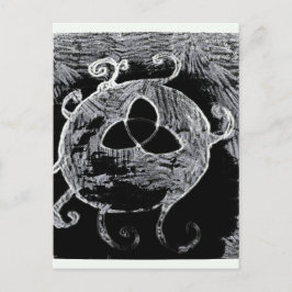 Cartão Postal símbolo wiccan das bruxas