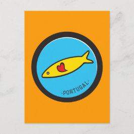 Cartão Postal Símbolos de Portugal - Sardine Nr. 02